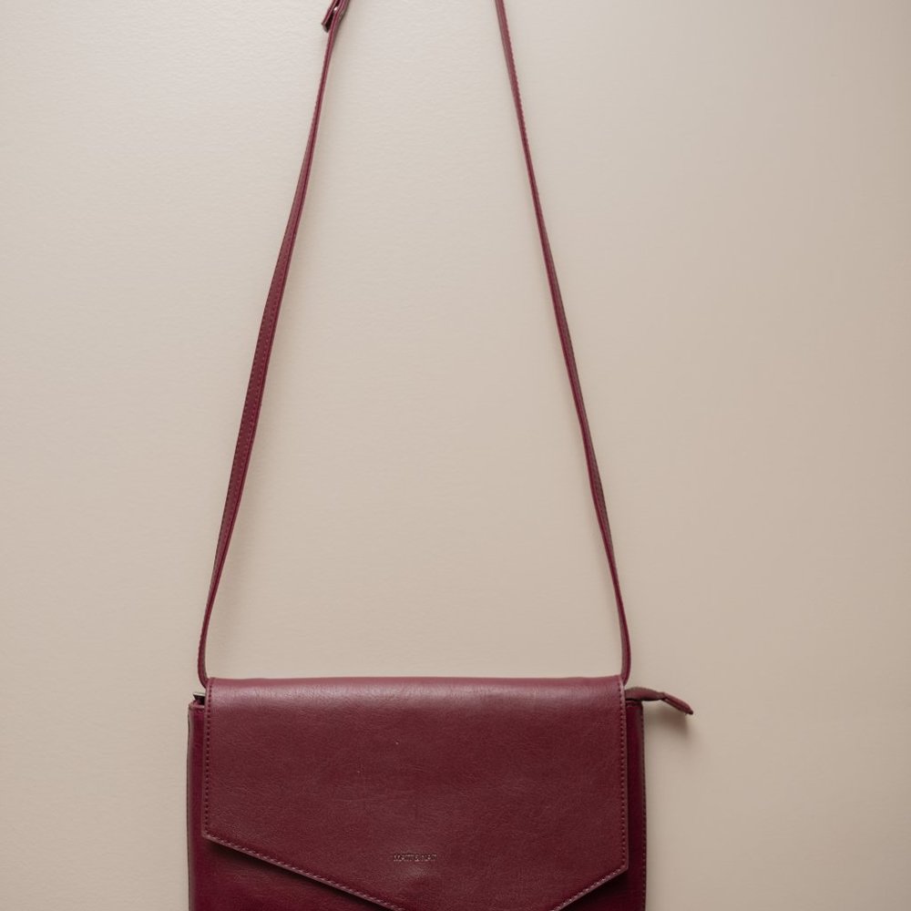 Maroon Matt & Nat Bag - Picture 7 of 11